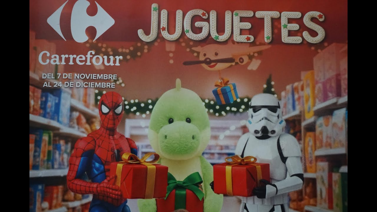 ENSE&Ntilde;ANDO CATALOGO DE JUGUETES DE CARREFOUR 2025