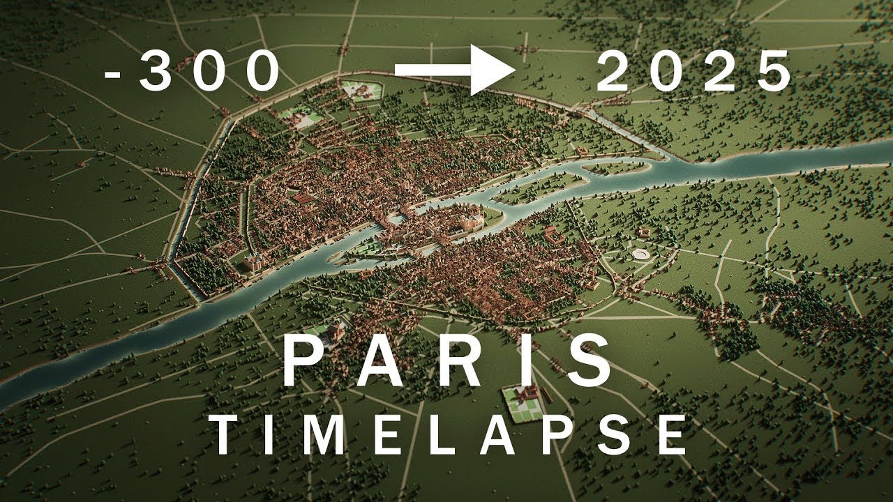 PARIS in 3D The SHOCKING Truth About 300 BCE to 2025