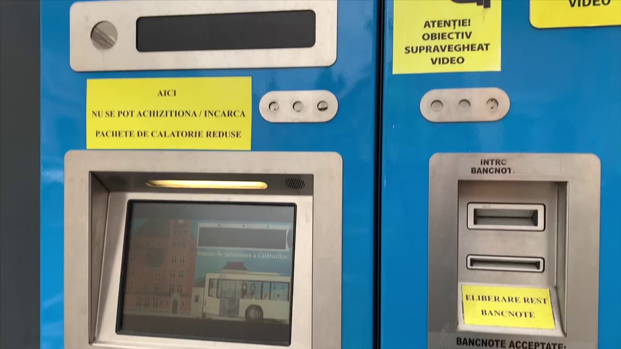 20191201[Romania tip]How to buy bus ticket by machine in Brasov,Romania?! 如何在羅馬尼亞買布拉索夫的公車票?