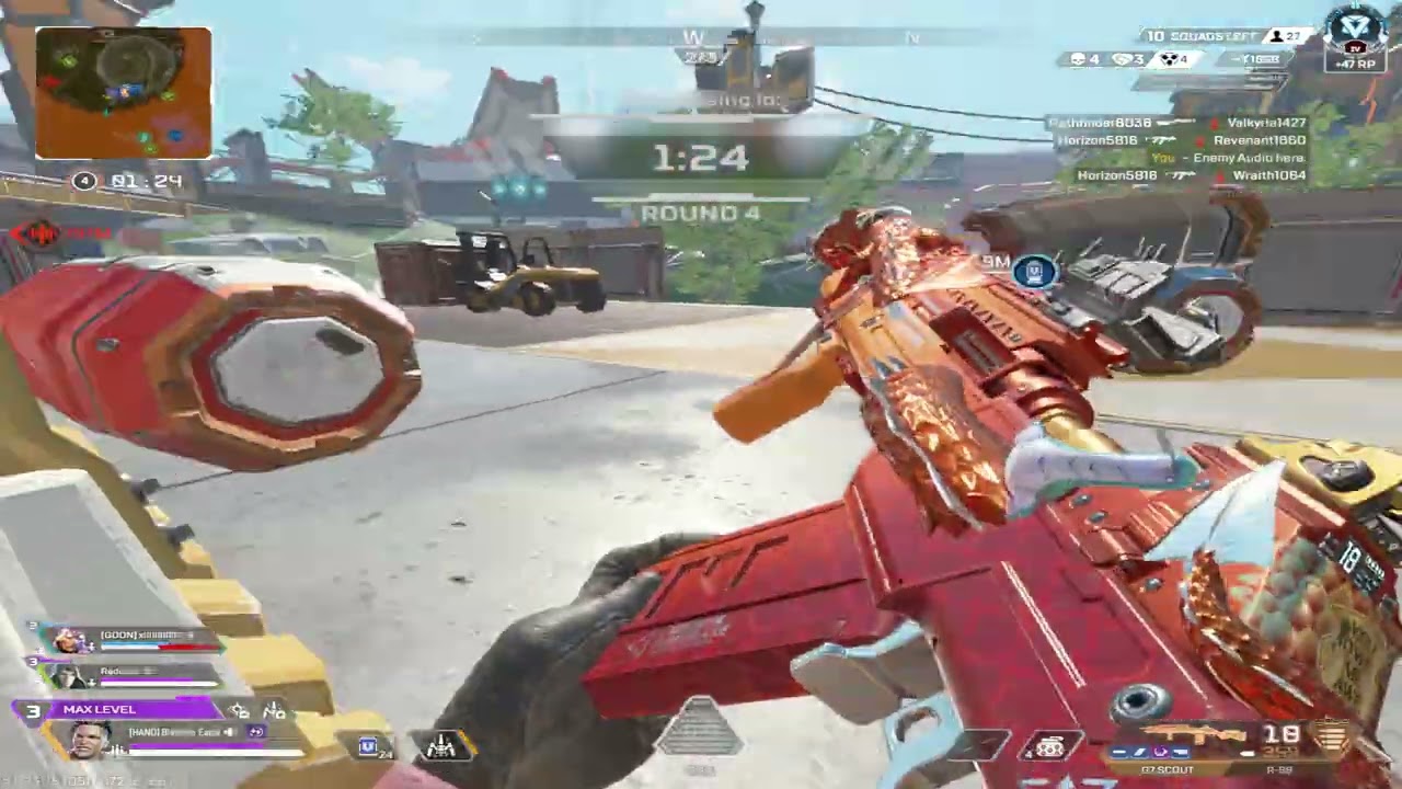 3K TRA ONECLIPPATE E KOBE - Apex Legends Ranked Soloq Olympus S27 | 369
