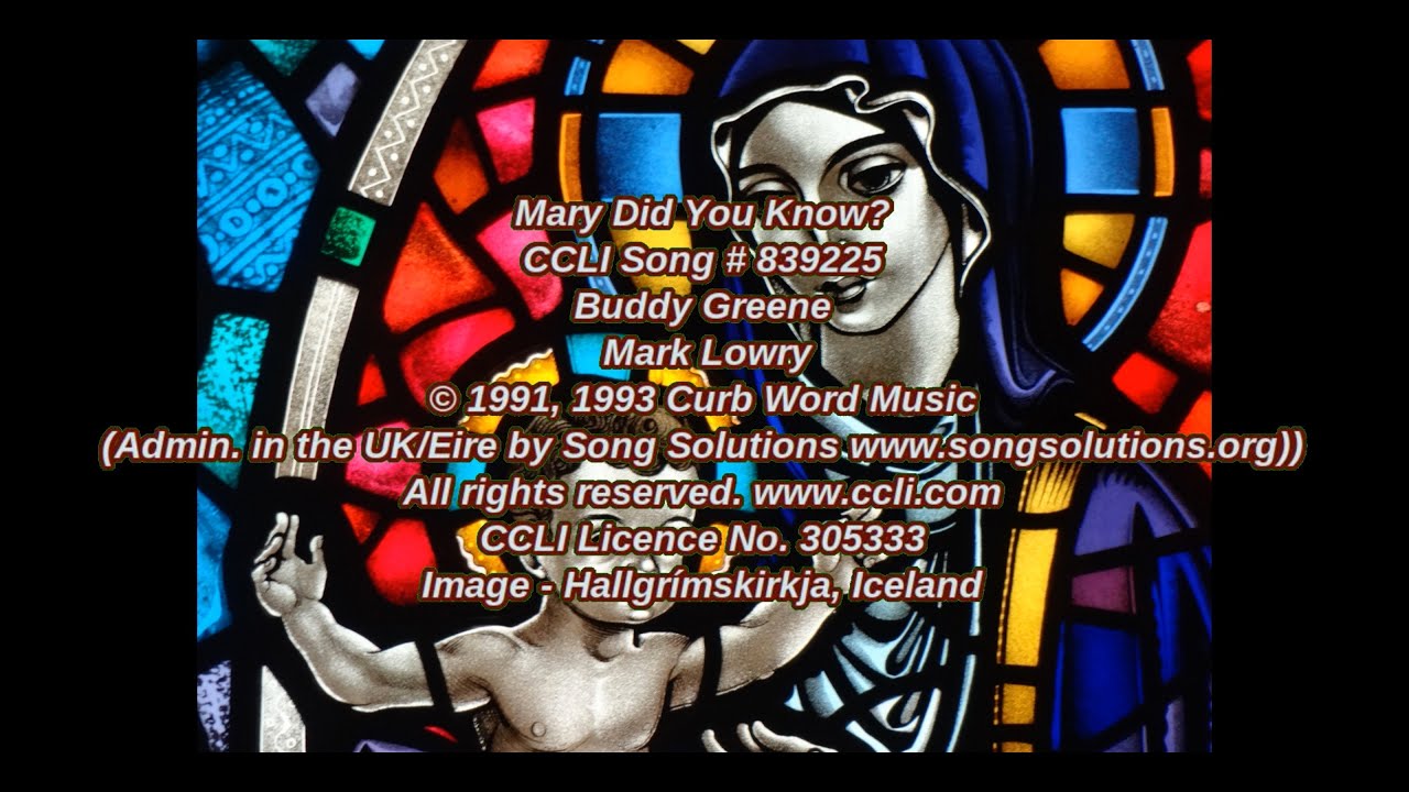 Alloway Church Sings - Wednesday 2nd December 2020 - Mary Did You Know