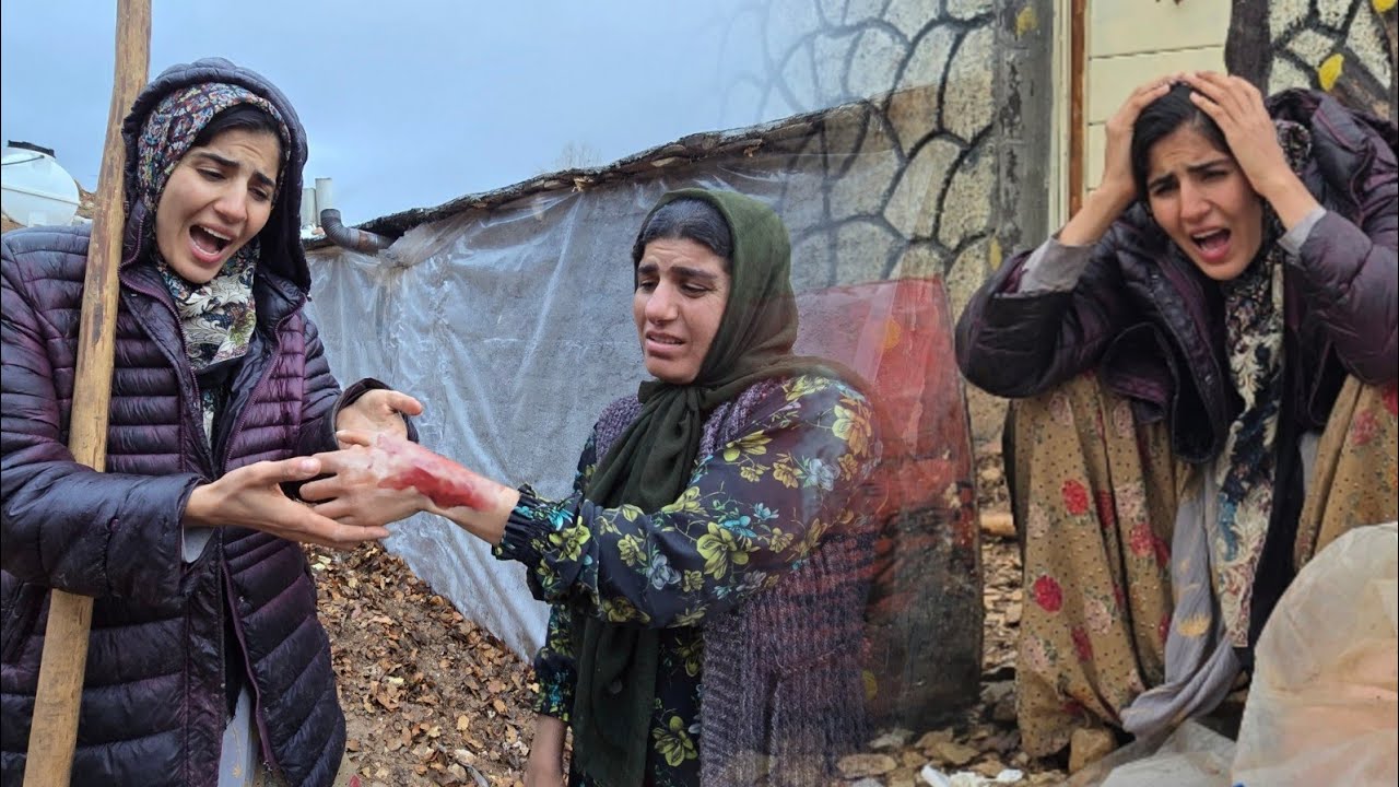 no internet, no safety | single nomadic mother faces fear during war in iran