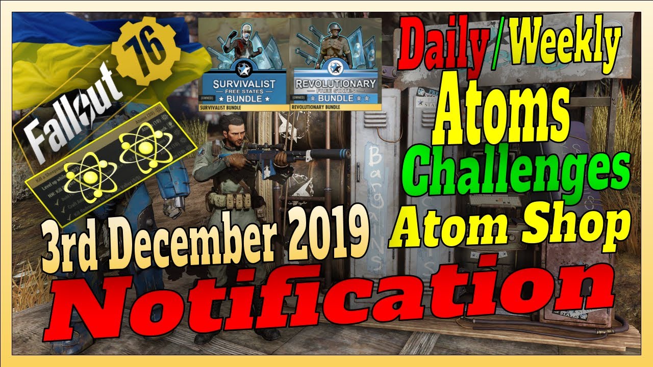 Fallout 76 Returns The Free States Bundles! Another Cool & Free Wallpaper! Daily/Weekly Challenges!