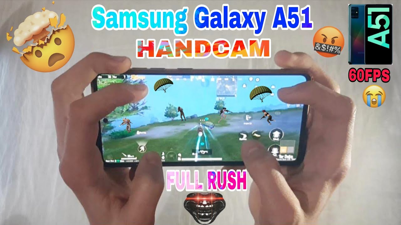 Samsung galaxy A51 SMOOTH 60FPS 👌🤩PUBG TEST 👌 HANDCAM 🥶🖐 LİVİK+35 KILL🥶☠