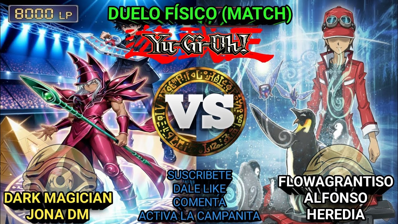 Dark Magician Competitivo VS Flowagrantiso Puro Competitivo Yu-Gi-Oh Duelo Físico 17 Enero 2026