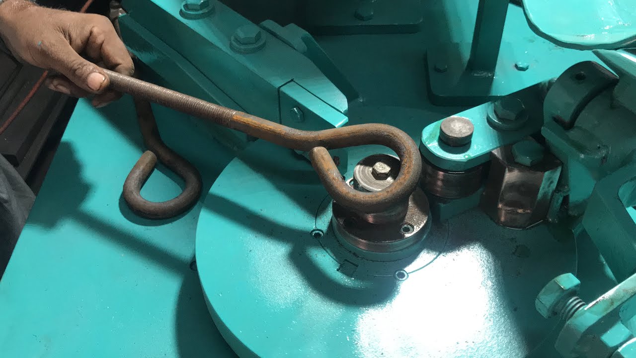 B, D & C Rebar Bending Machine I EYE BOLT BENDING | www.vesurface.com | rebar bending machine