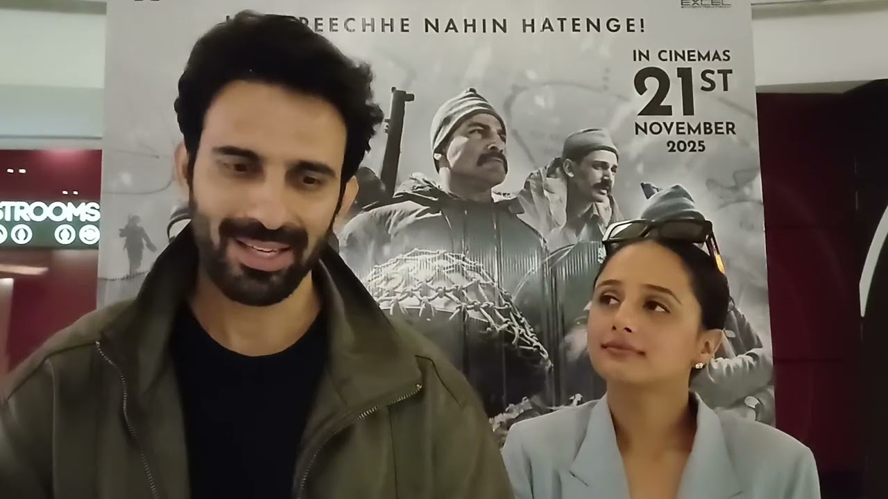 120 Bahadur Actor Ankit Siwach and wife Nupur Bhatia @amittkd