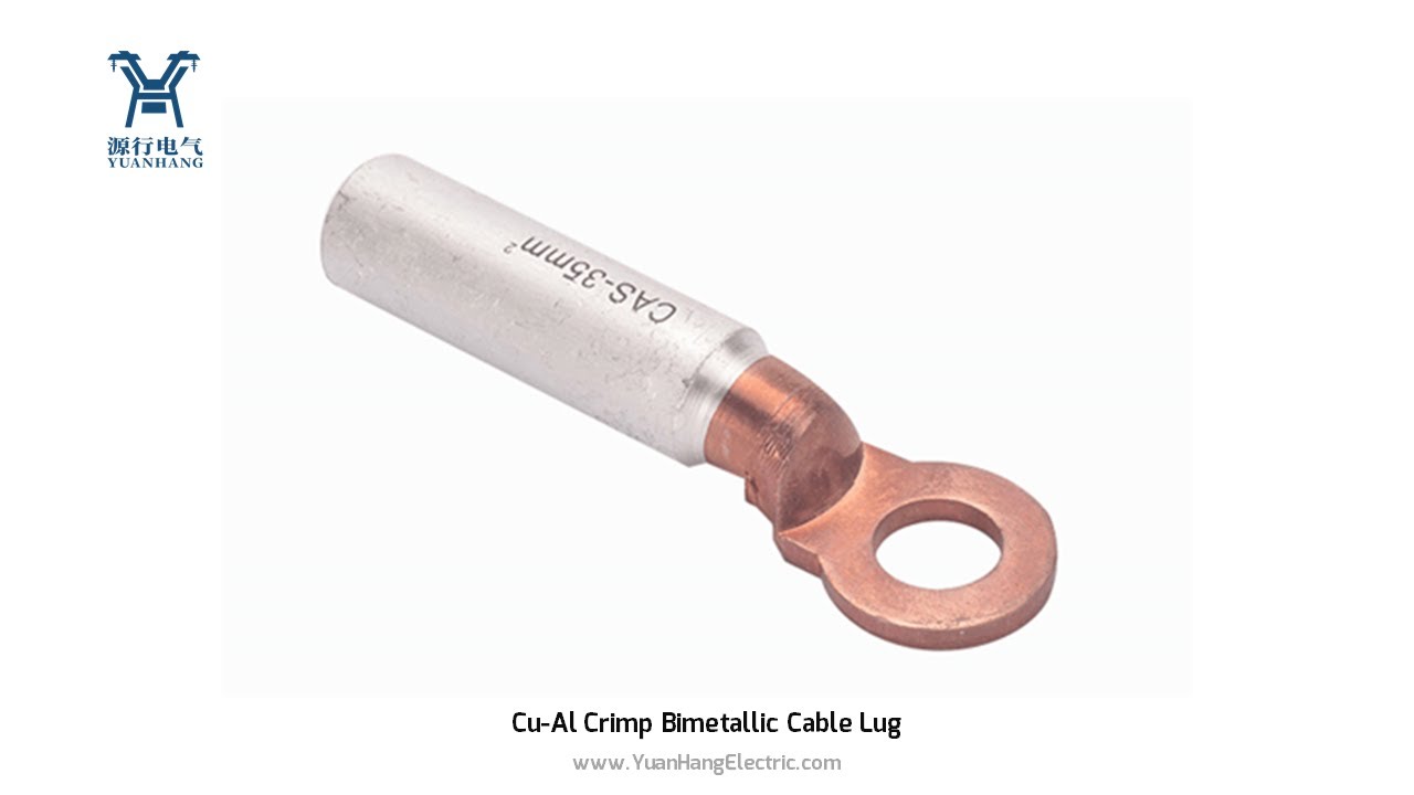 Cu-Al Crimp Bimetallic Cable Lug