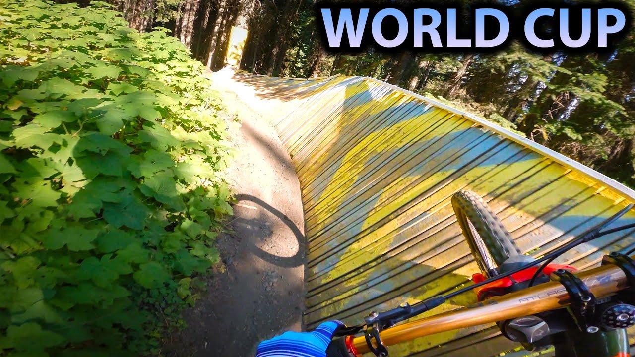 Really Fast and Fun Downhill Race Trail! - World Cup