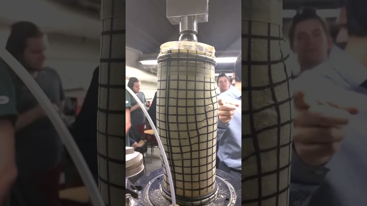 This is What Happens when You Compress Sand: Triaxial Compression of Dense Sand