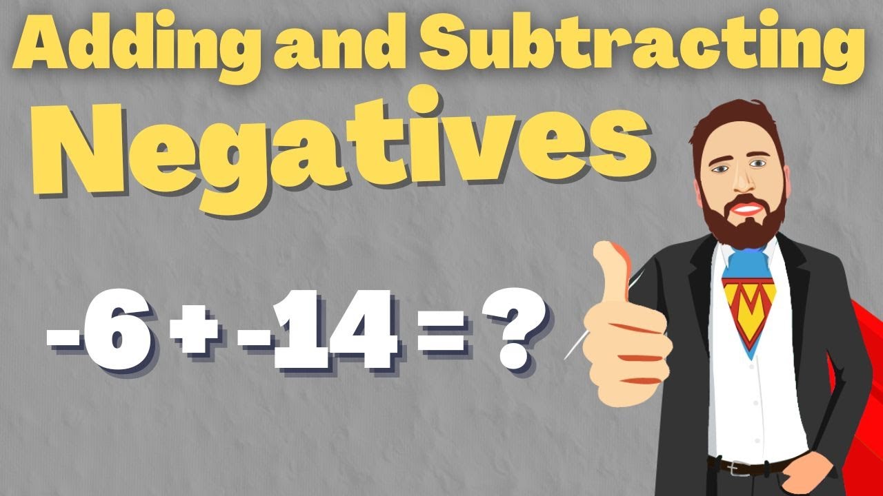 How To Add And Subtract Negative Numbers