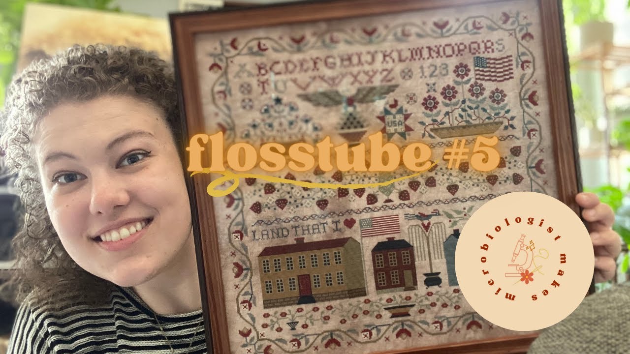 Flosstube #5 - HUGE Framing Finish & Bird Troubles
