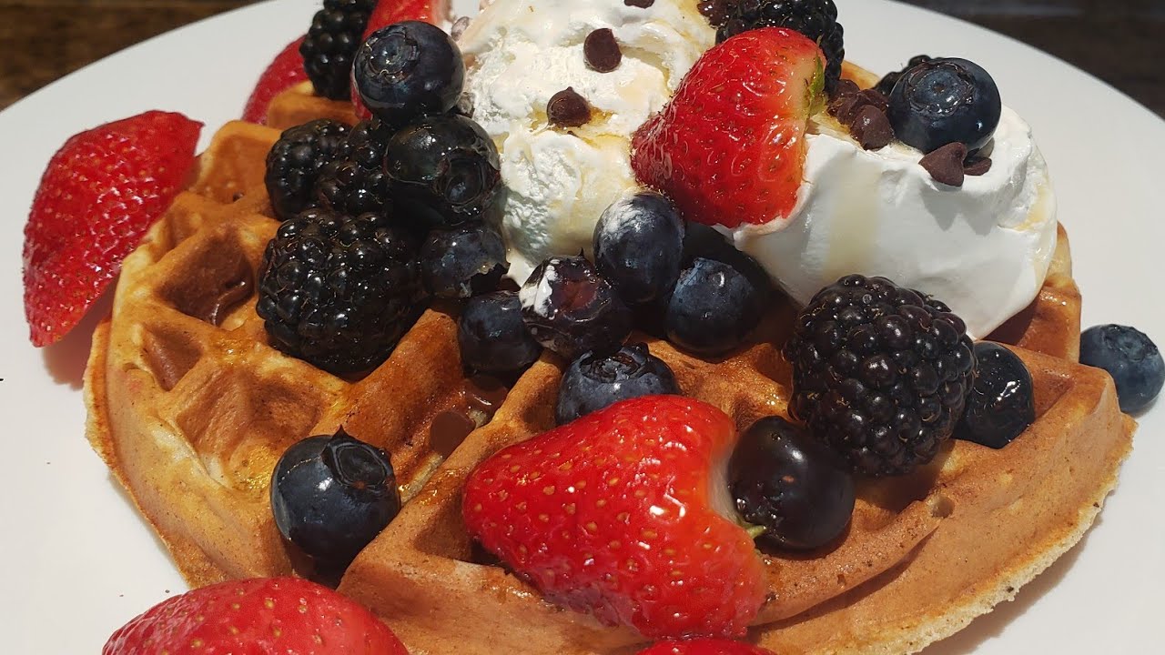 Easy Waffle Recipe || How to Make Fluffy Waffles