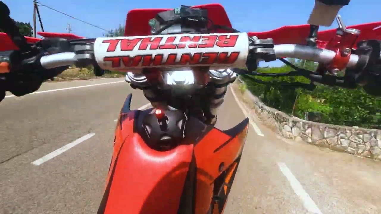 Andare al mare in moto SX, EXC, MX, RX, SR70