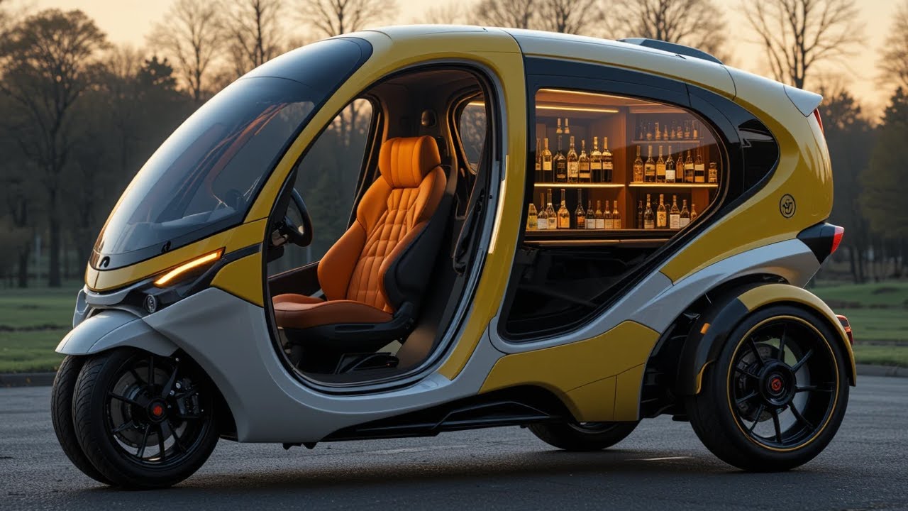 😱 Who Needs a Car? Meet the 2026 Trike Camper Changing Everything!