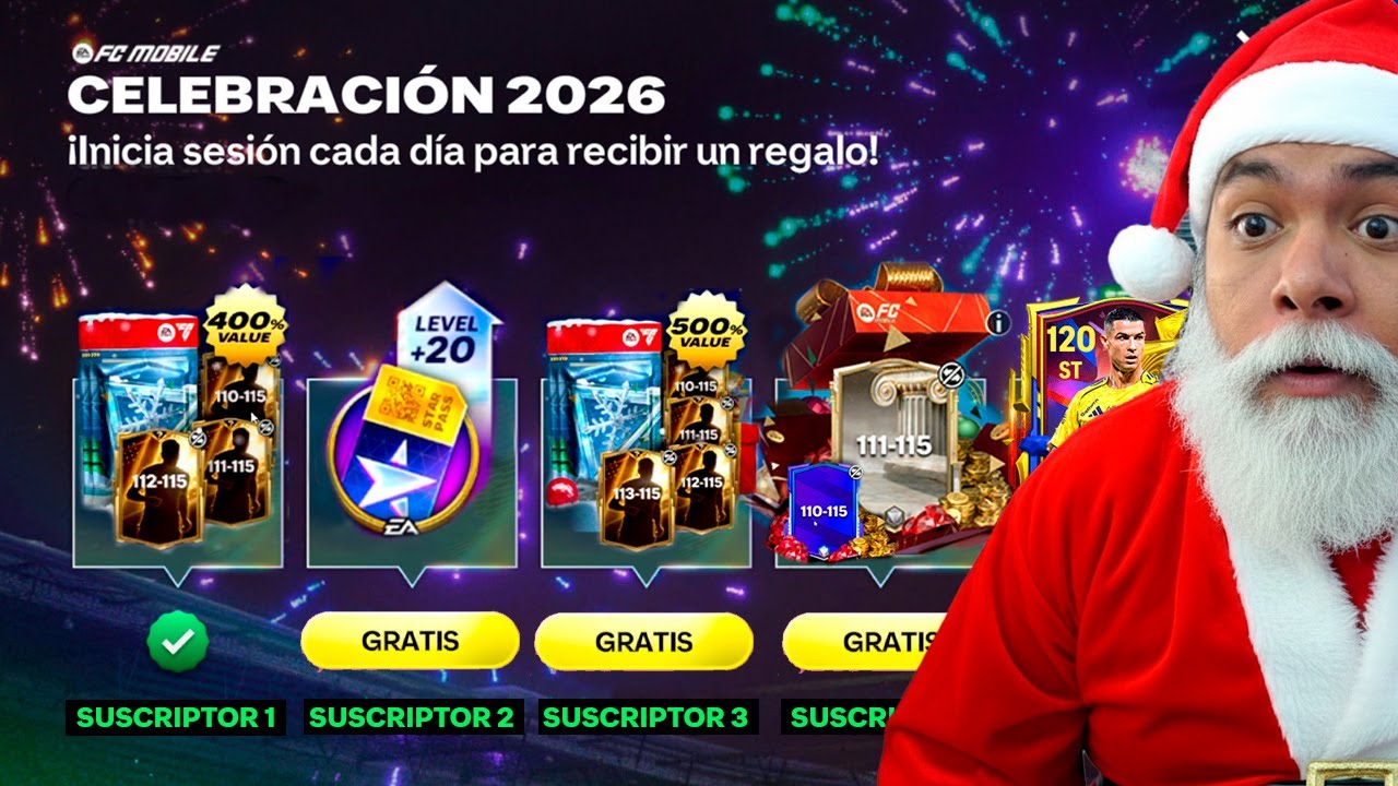 REGALANDO los MEJORES SOBRES a SUSCRIPTORES x NAVIDAD en FC Mobile #20
