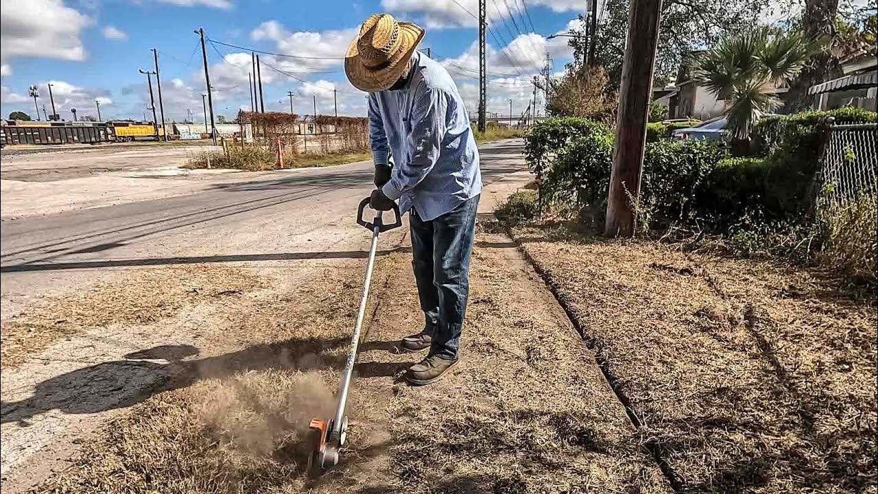 Video 056 &ndash; Overgrown Yard Cleanup for Elderly Homeowner | Full Lawn Transformation