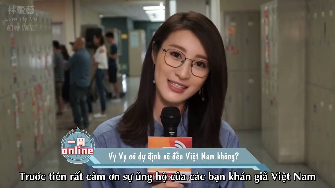Vietsub | L&acirc;m Hạ Vy (林夏薇) muốn đến Việt Nam v&igrave; th&iacute;ch ăn phở :))