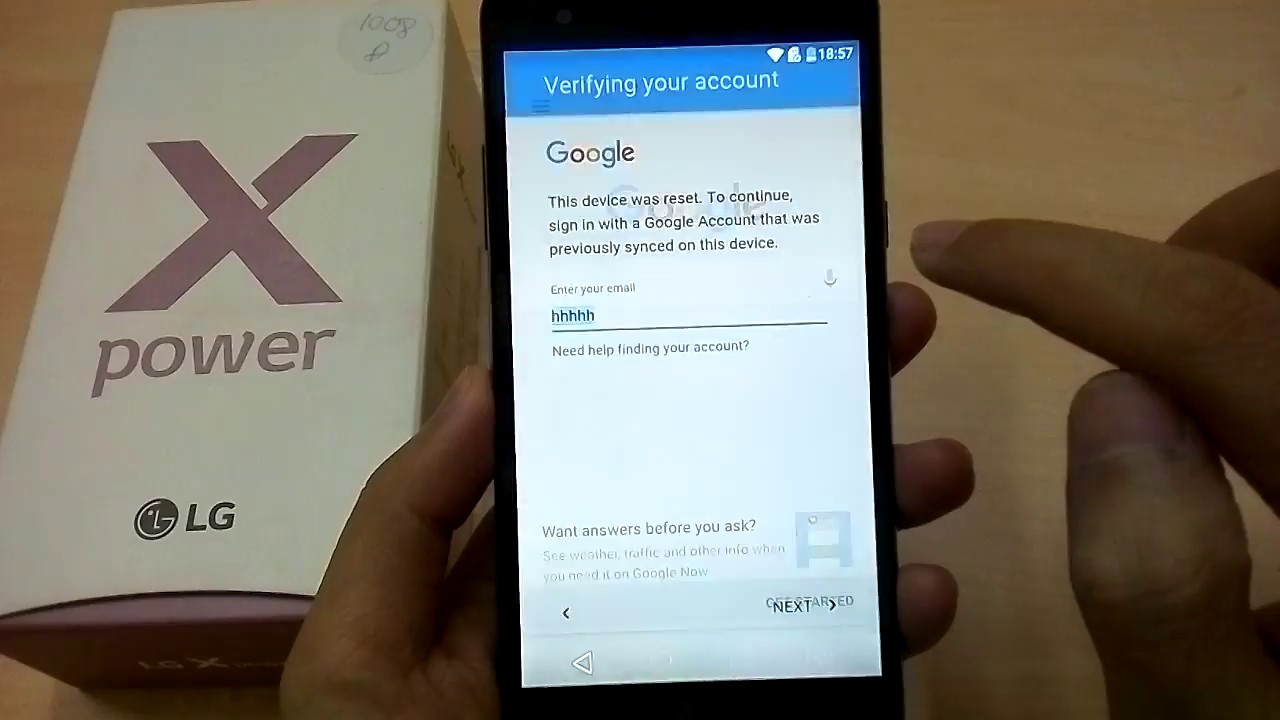 BacBa -Bypass Google Account LG X Power Unknown Sources Not Working