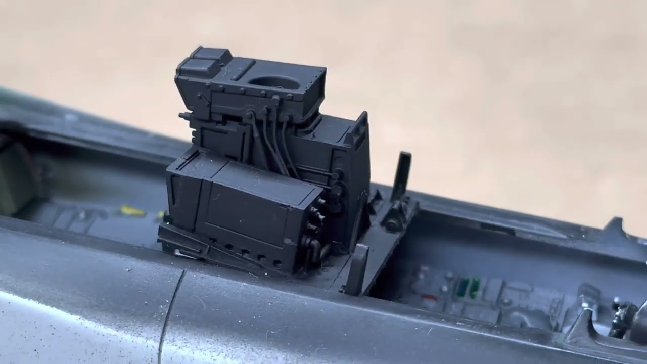 Scale model parts 1/32 T.A.R.D.I.S. for the Italeri 1/32 Tornado GR4