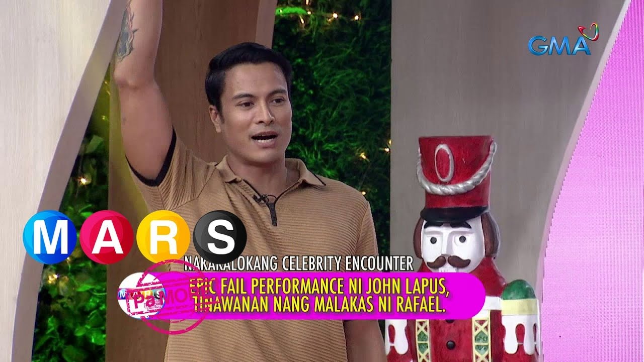 Mars Pa More: Aksidente ni John Sweet Lapuz, tinawanan ni Rafael Rosell!