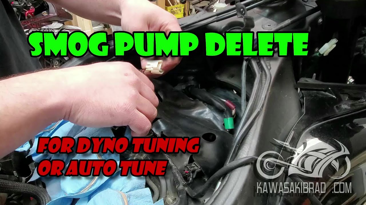 How to Do the Clean Air Mod (AKA Smog Pump Delete) ZX6R