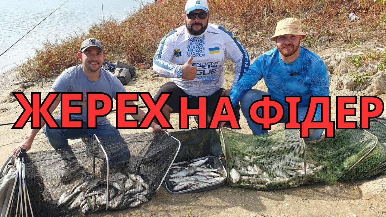 ЖЕРЕХ НА ФІДЕР! Рибалка на Дністрі восени!