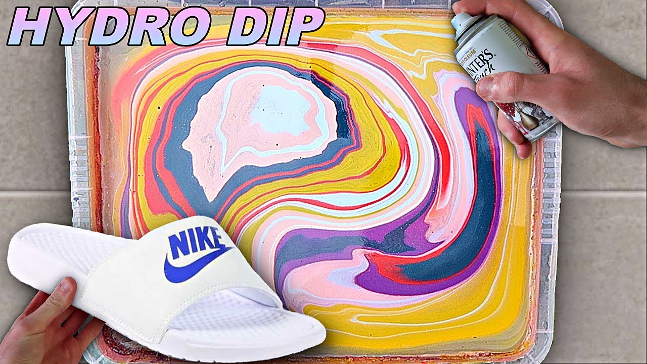 HYDRO Dipping Nike Slides! -3