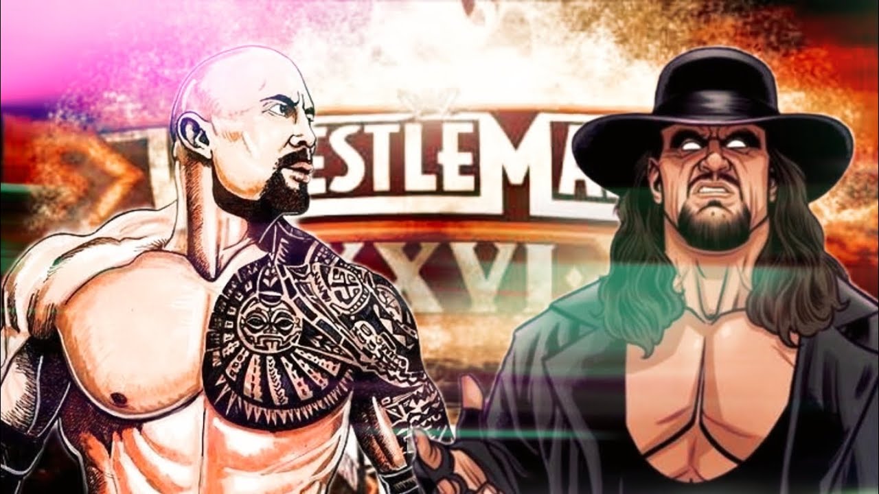 Undertaker vs the rock (promo)