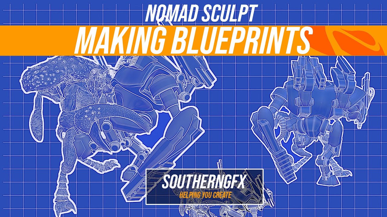 Nomad Sculpt – по чертежам