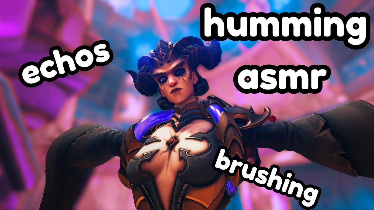 Humming you to sleep ᶻ 𝗓 𐰁 layered breathing, humming and brushing the mic