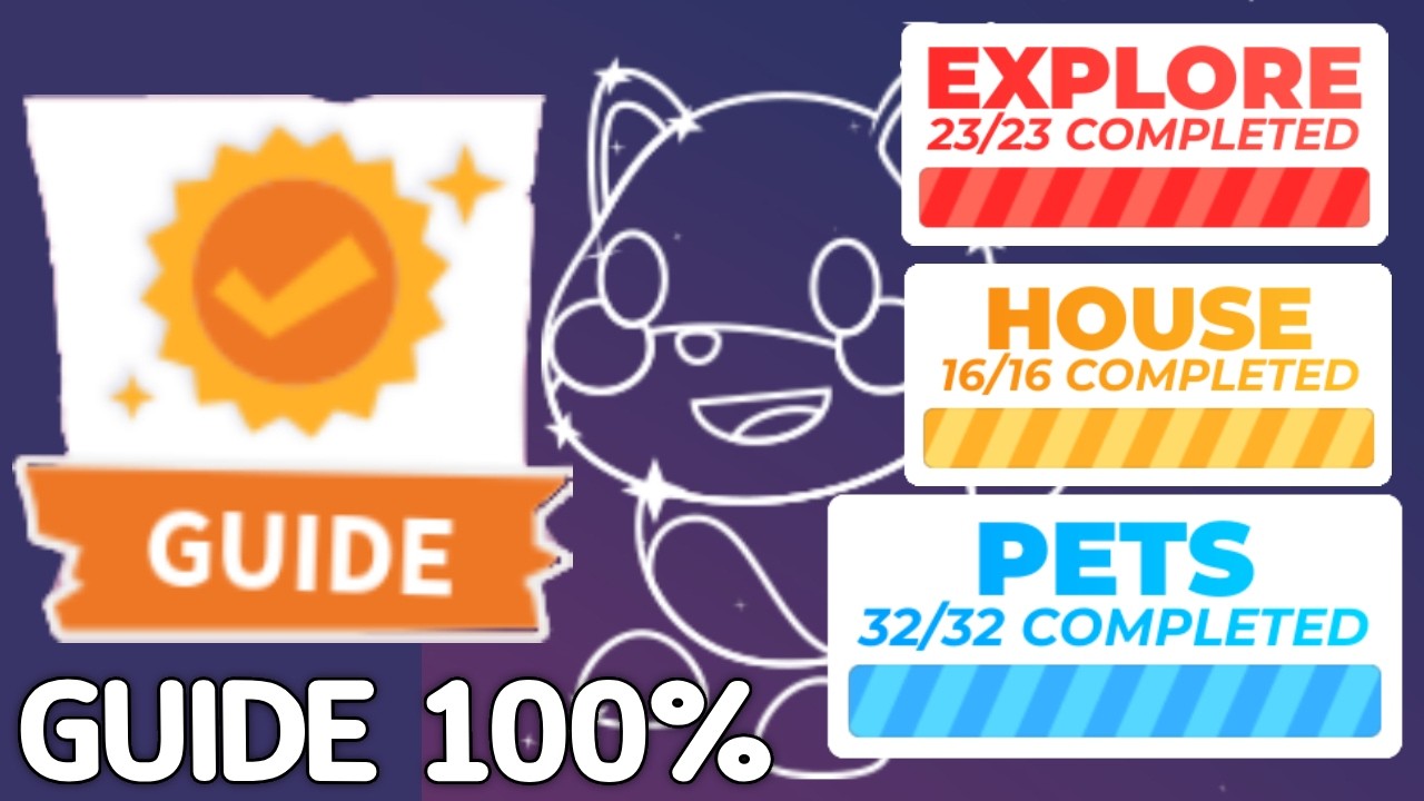 I COMPLETED Adopt Me New GUIDE UPDATE!