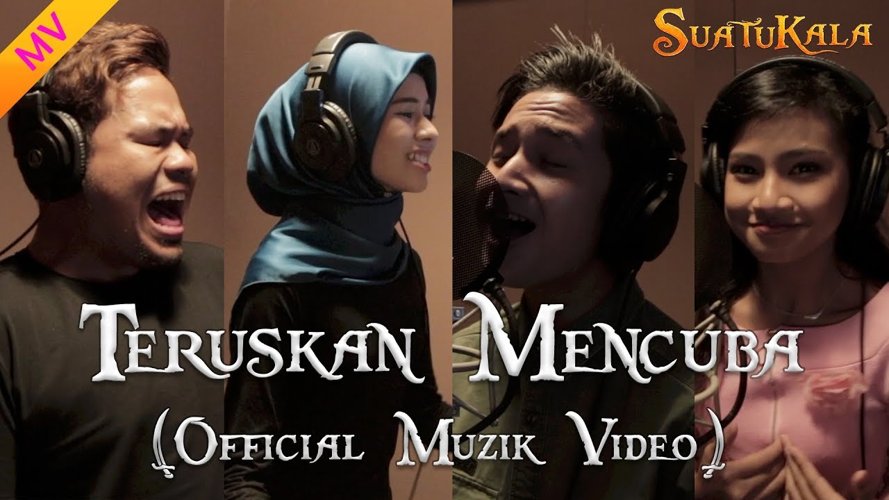 'Teruskan Mencuba' Official Music Video (OST Suatukala) | Syamel, Masya Masyitah, Wafiy & Erissa