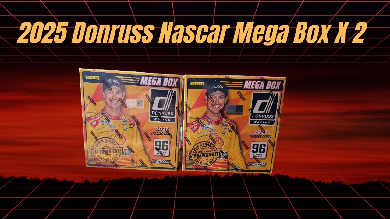 2025 Donruss Nascar Megabox x 2