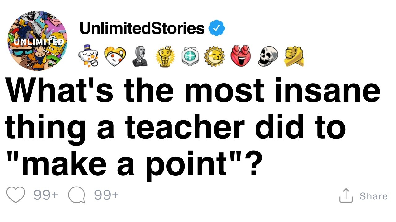 What's the most insane thing a teacher did to "make a point"? [FULL STORY]