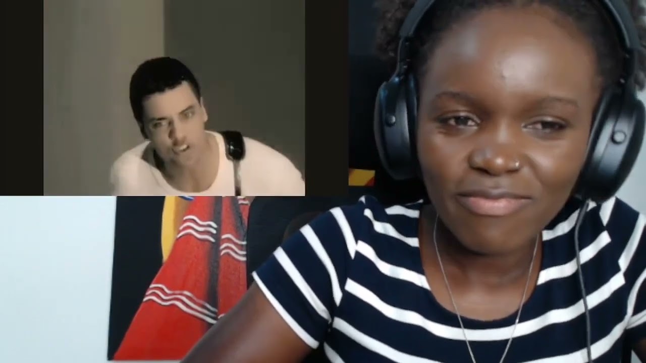 African Girl First Time Hearing Reaction to Nick Kamen - I Promised Myself