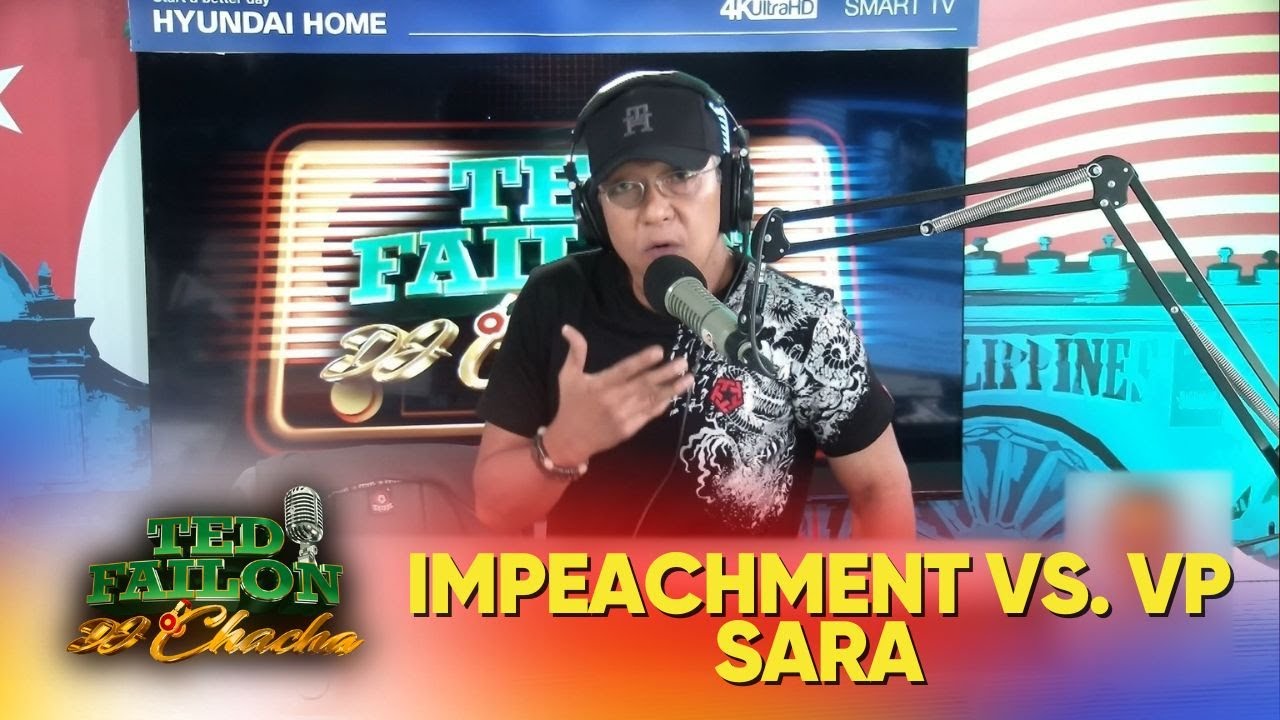 Rep. Chua sa impeachment case vs. VP Sara at isyu sa flood control project | Ted Failon & DJ Chacha