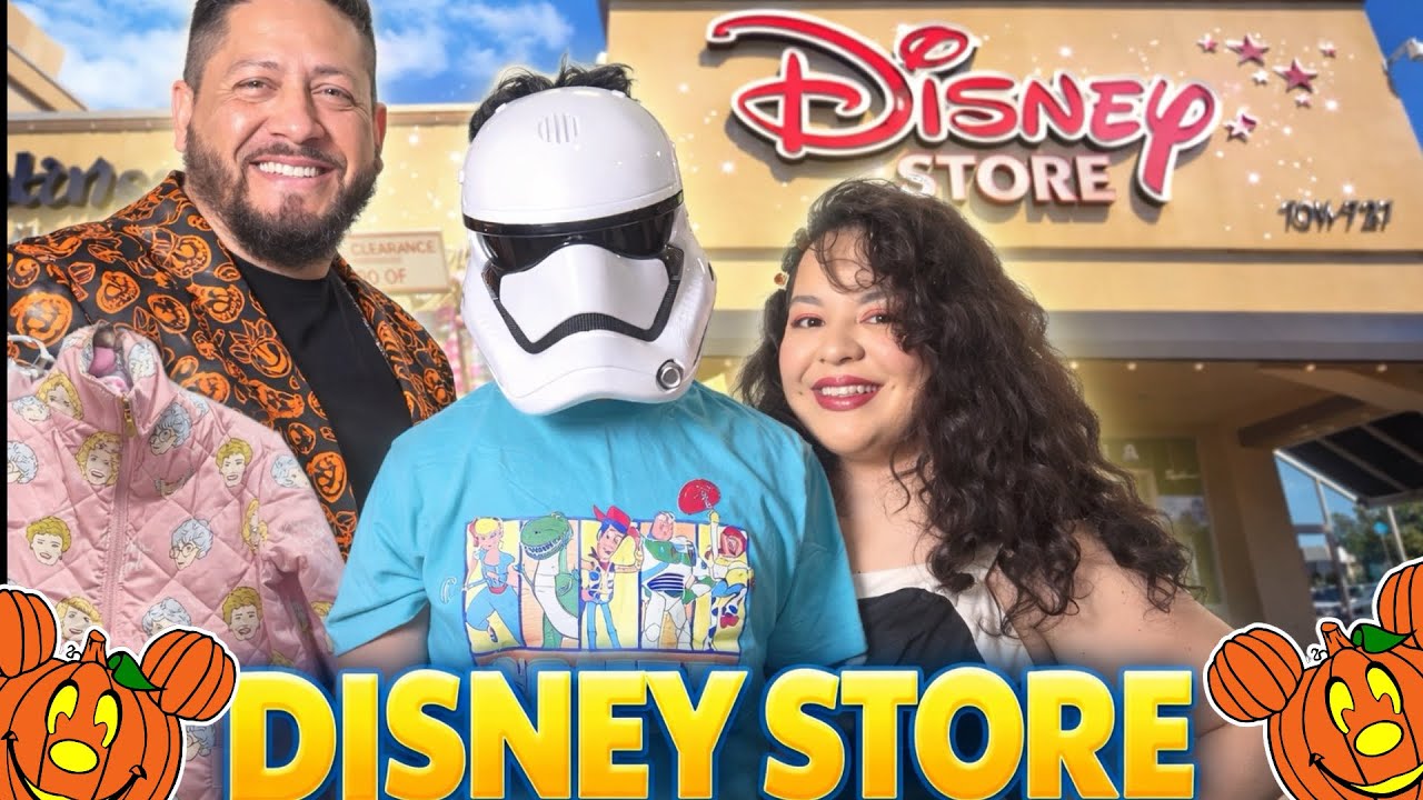 🛍️Disney Store Shopping Trip + Hidden Gems! Spooky Finds 🎃