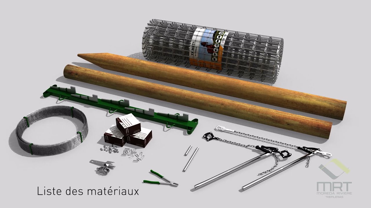 Comment installer la clôture XK MRT® ?