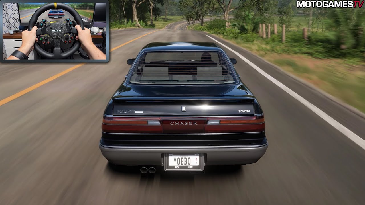 Forza Horizon 5 - 1991 Toyota Chaser GT Twin Turbo | Moza DD R9 Gameplay