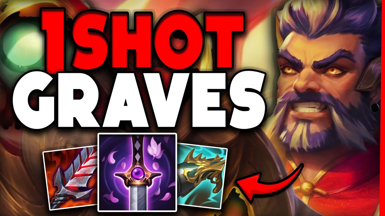 GRAVES ONE SHOT EVERYONE WITH THIS BUILD | Build & Runes | Wild Rift Gameplay