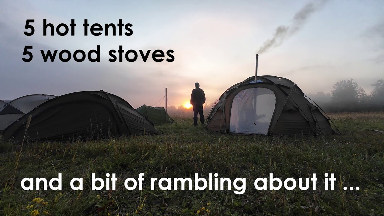 What is the absolute  BEST set up for hot tent camping ?