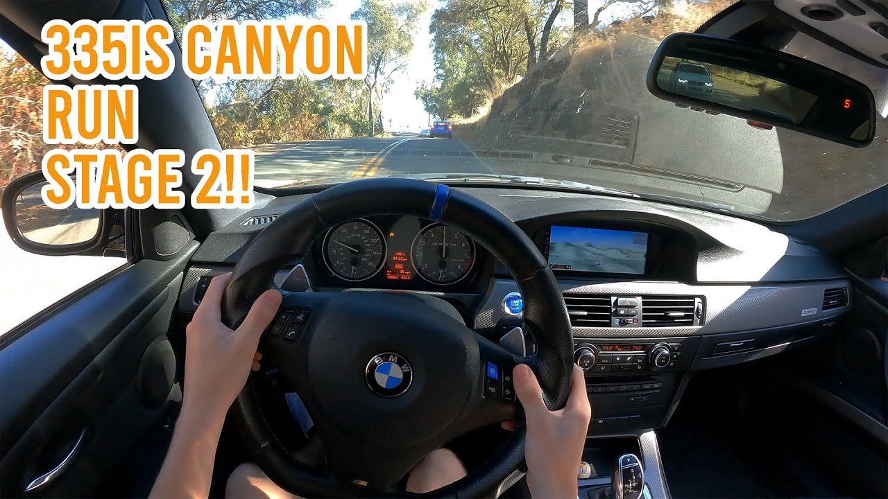 Stage 2 BMW 335is Canyon Run!!