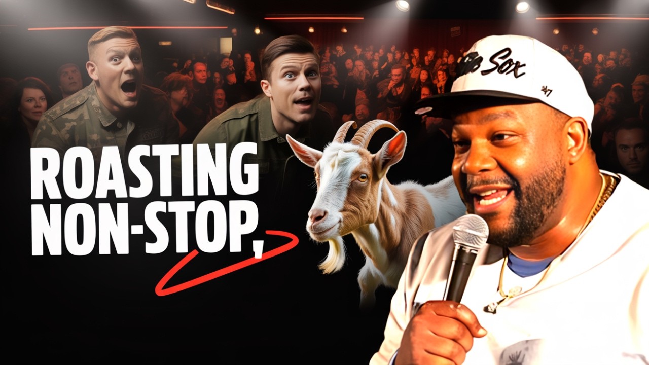 Nate Jackson ROASTING Non-Stop: Legends & Crowd Work Insanity