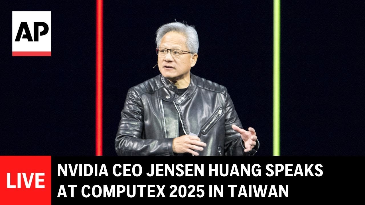 LIVE: Nvidia CEO Jensen Huang gives keynote speech at COMPUTEX 2025