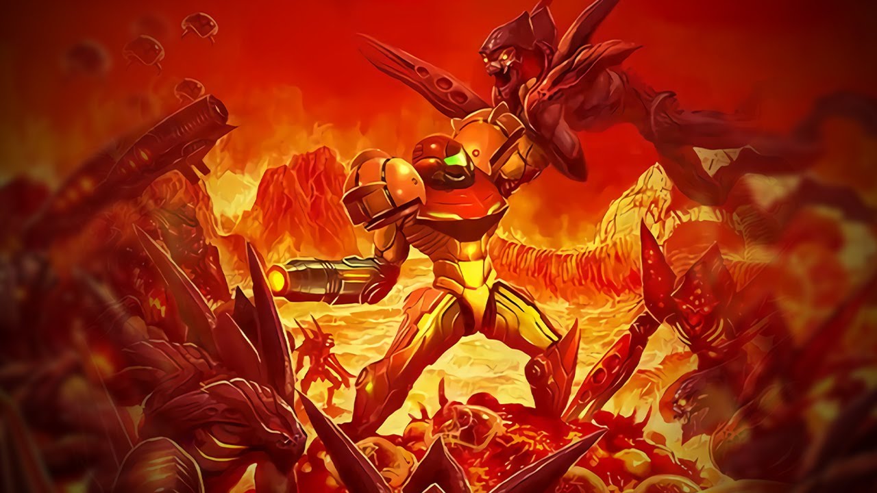 When the DOOM music kicks in [ Metroid Dread ]