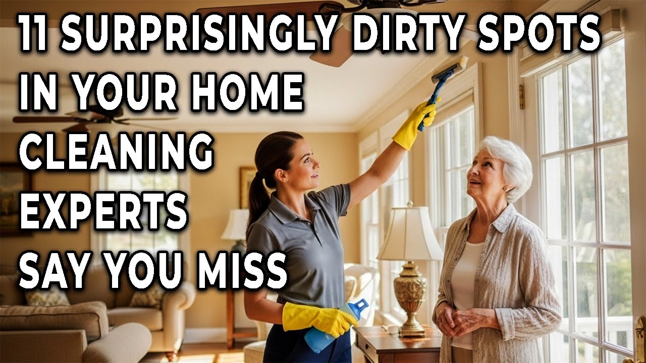 11 Surprisingly Dirty Spots in Your Home Cleaning Experts Say You Miss