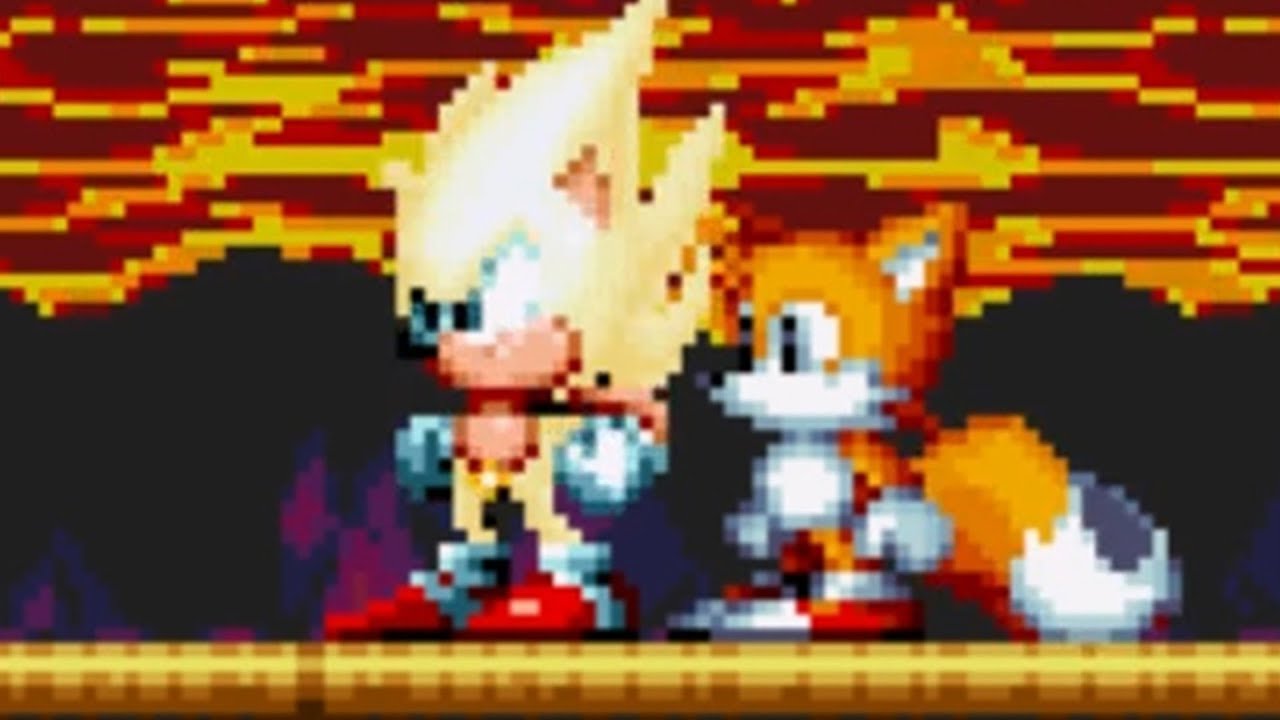 Sonic Mania - SUPER SONIC GAMEPLAY! | Lava Reef Zone
