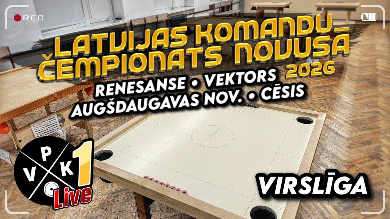 VpkNovuss Live #246-G1 • Latvijas Komandu Čempionāts Novusā 2026 • Virslīga • 5. Posms • 07.03.2026