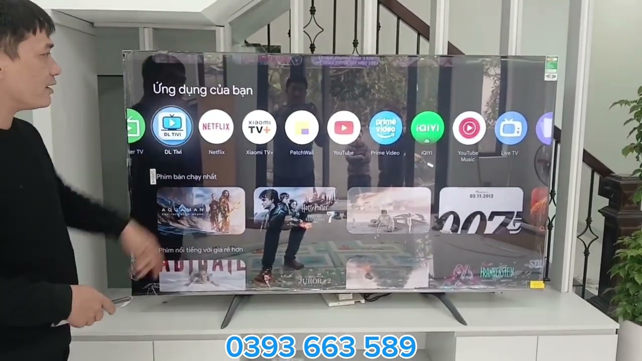 Tivi Xiaomi quốc tế Qled 75 inch 2026
